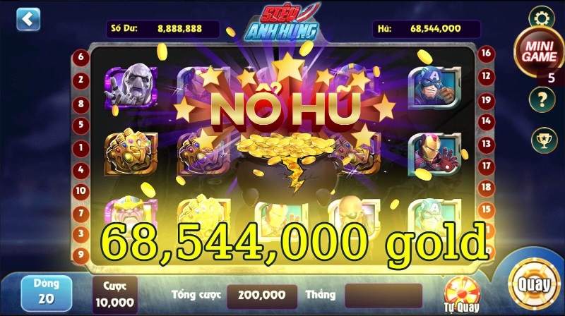 Chơi Nổ Hũ Ăn Tiền Soxo66 – Săn Jackpot Siêu Khủng 1 Nổ hũ là game ăn khách tại nhà cái Soxo66